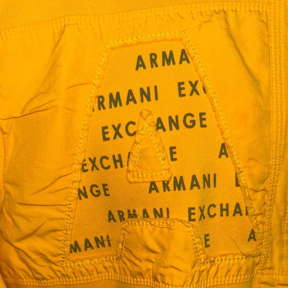 Armani Exchange Yellow Half-Zip Pullover - Picture 7 of 11